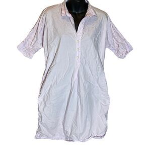 Chloe stora paris women’s shirt dress size 34 or 0-2 US relaxed oversized casual